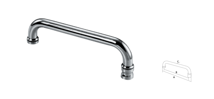 Glass Door handle,Stainless Steel